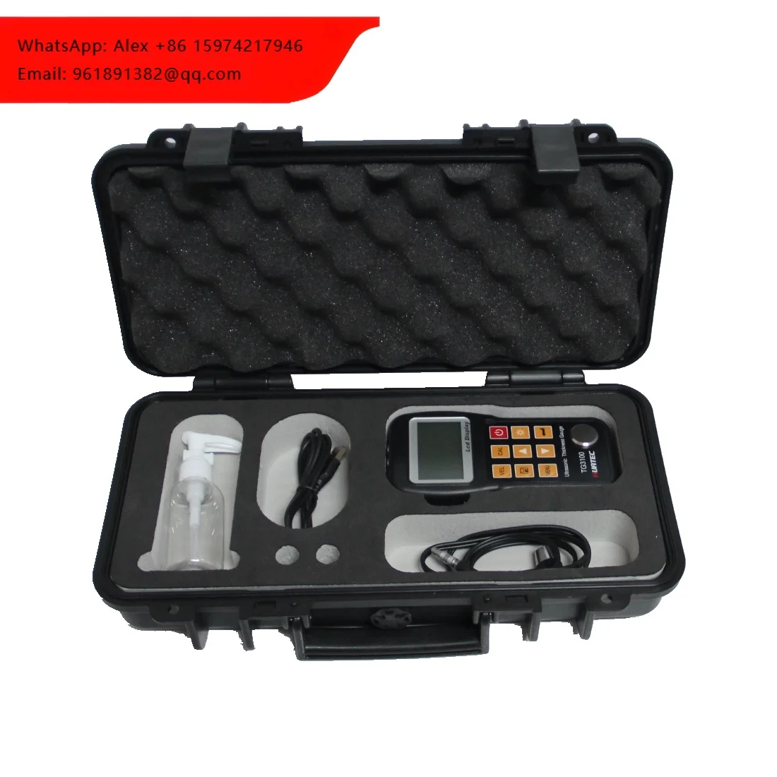 

TG-3100 0.75mm - 300.0mm Ultrasonic Thickness Tester ,Paint Film Thickness Measurement On Plastic