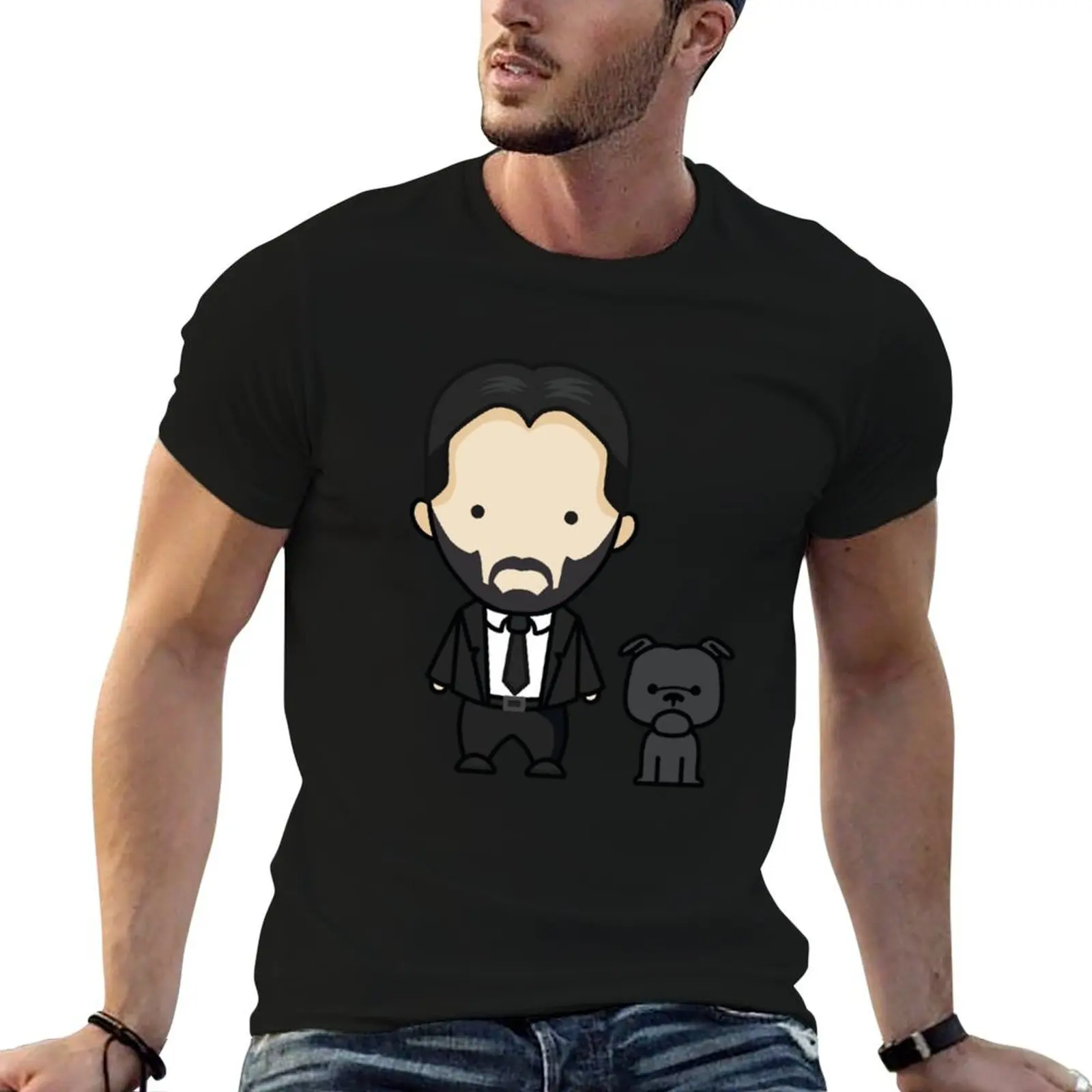 

John Wick T-Shirt t shirts with prints t shirts for man pack white T-Shirt