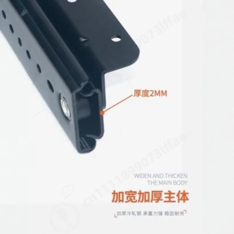 Heavy Bay Window Slide Rail Telescopic Push Pull Track Hidden Silent Guide Rail Hardware Accessories for Window Desk
