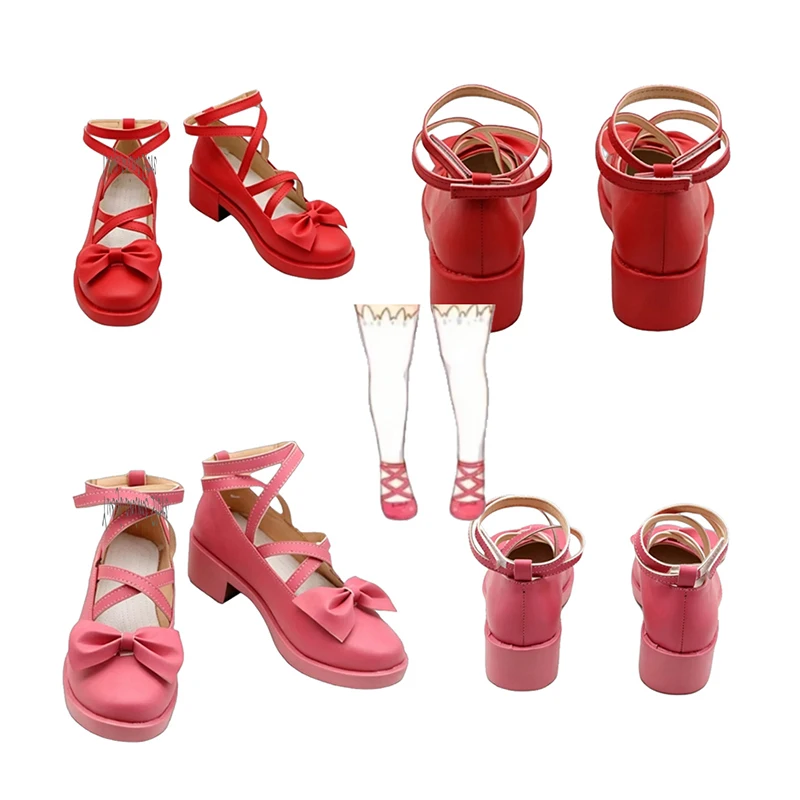 2Styles Kanna Kamui Anime Customize Cosplay Shoes Boots For Hallowmas Party Adult Women Men Role Play Prop
