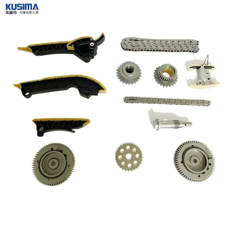 NEW OM654 Diesel Engine Parts Timing Chain Repair Set Distribution Kit for Mercedes-Benz 654 920 2.0T With 1 Year Warranty