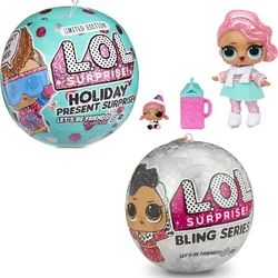 L.O.L. Surprise! Bling Series Holiday Present Surprise Dolls with 7 Surprises Including Tiny Elves toy children girl boy gift