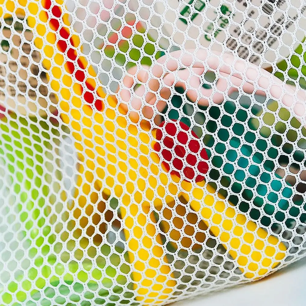 Durable Nylon Mesh Drawstring Storage Pouch Bag Multi Purpose Home Travel Outdoor Activity Pouch Laundry Bag