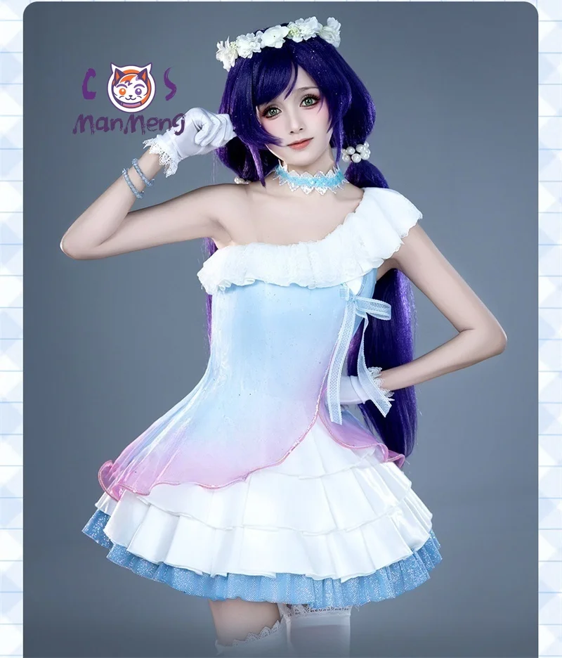 

Toujou Nozomi New lovelive Tojo Nozomi Cosplay Costume The Gate of Dreams Dress Woman Halloween Carnival Sweet Lolita Uniform