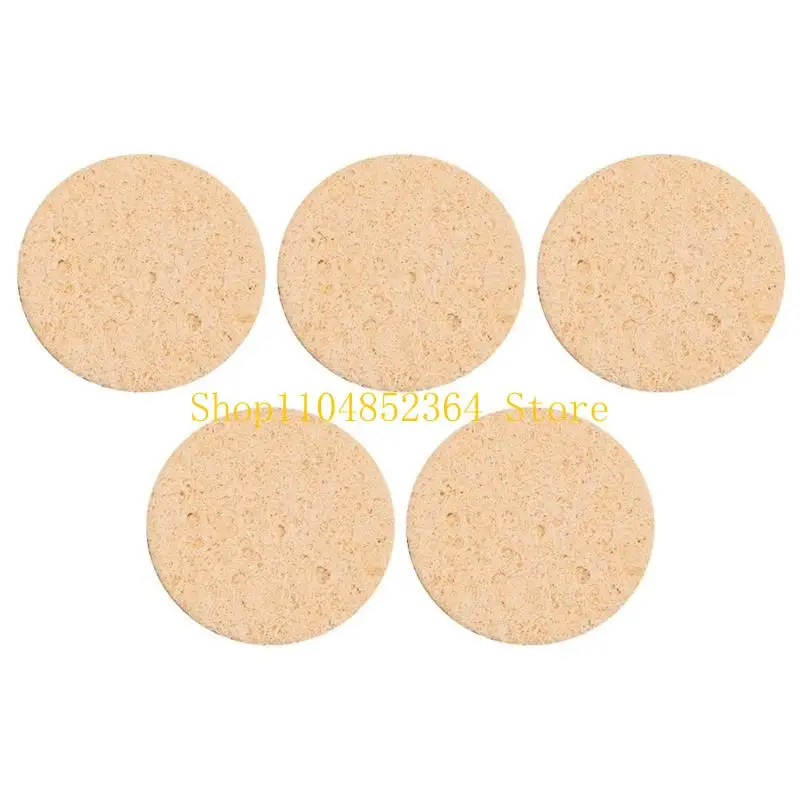 

652F 5 шт. высокотемпературная губка для сварки вспомогательный паяльник губка для чистки