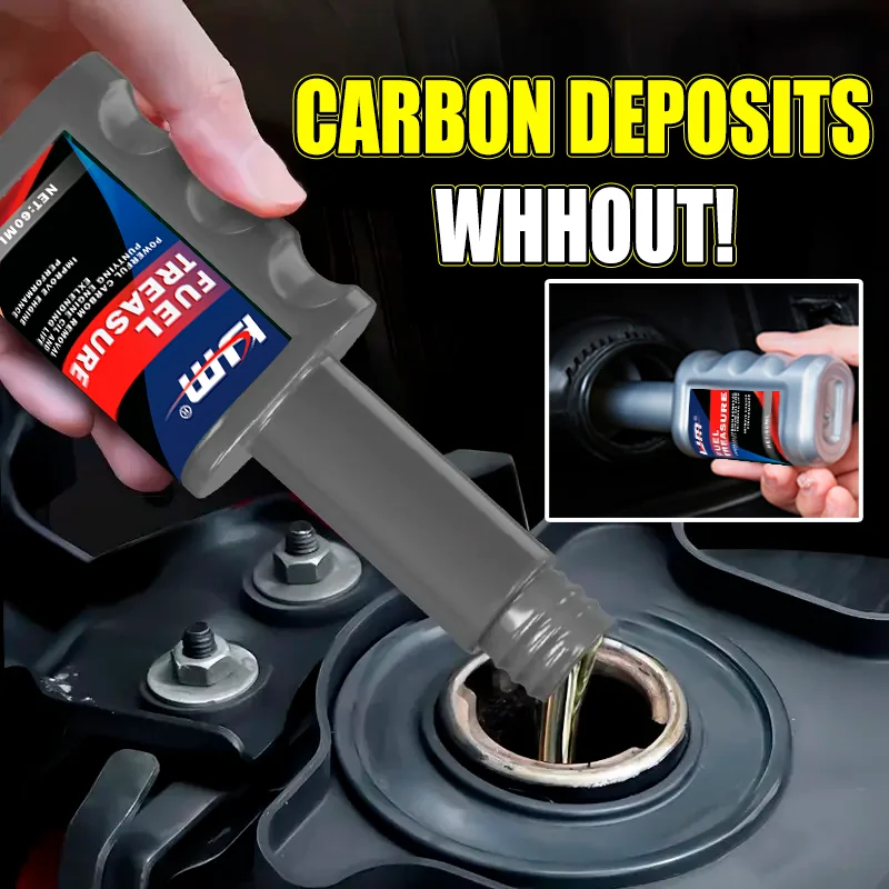 KJM 60ML Fuel Treasure Multi-Purpose Car Fuel Additive for Engine Carbon Removal Performance Improvement