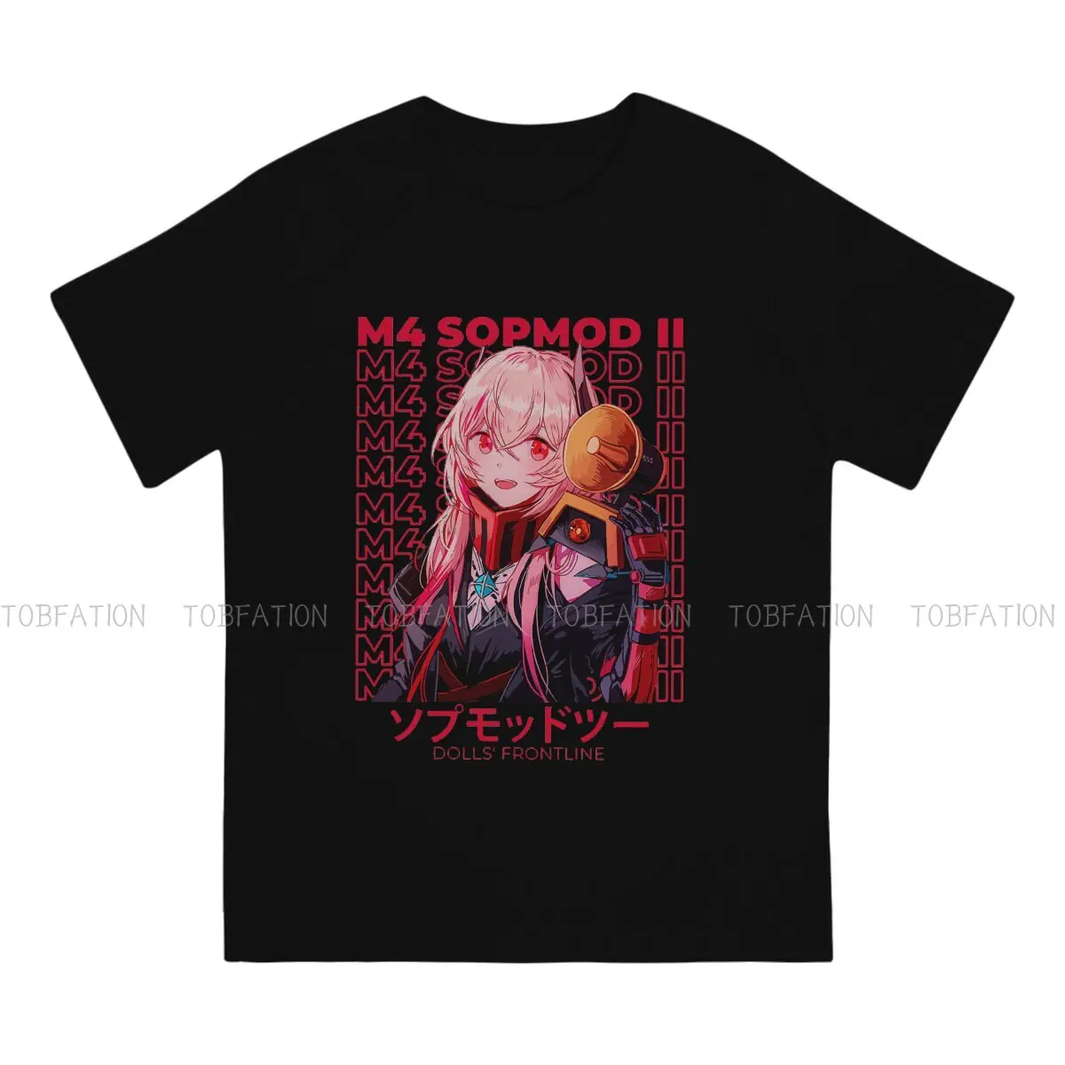 Girls Frontline M3 A hHit Game Original TShirts Dolls Print Homme T Shirt New Trend Clothing 6XL