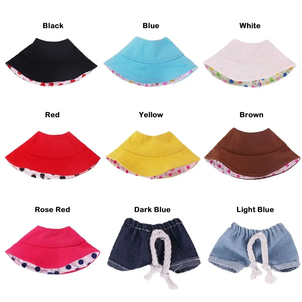 Fashion For 17CM Labubu Doll Hat Replacement DIY For Labubu Hat Handmade 10CM Cotton Doll Doll Accessories Cotton Doll