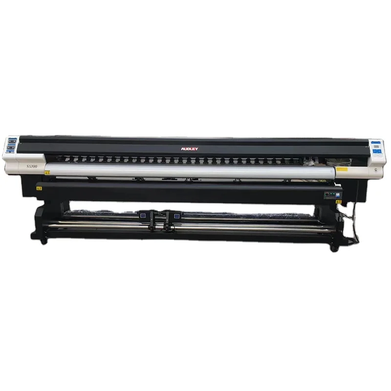 Heavy duty large format eco solvent printer with 3.2m format I3200 head high quality eco solvent inkjet printer