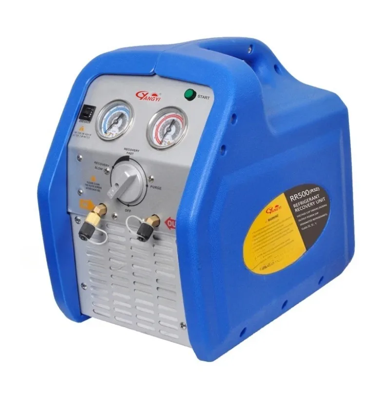 2026 hot sale R32 R1234YF R410A R134a Refrigerant Recovery Machine 1 RR500 Car Air Conditioner HVAC Refrigerant Recycling Uni