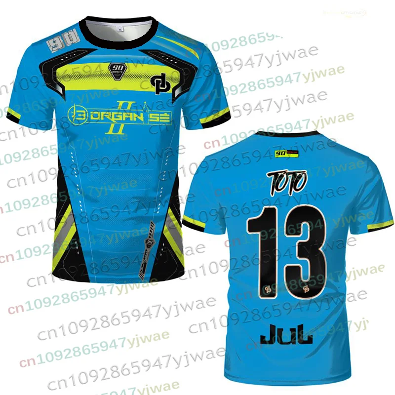 New Jul Marseille Rap All-Over Print Jersey Organize Hip Hop Football T-Shirt Training Uniform Unisex Jersey Adult Kid'S T-Shirt