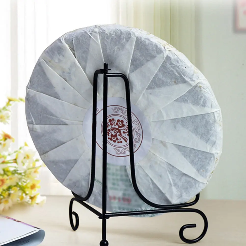 2Pcs Photo Stand Plate Holder Display Minimalist Iron Easels for Plates Artwork Books Home Office Stands