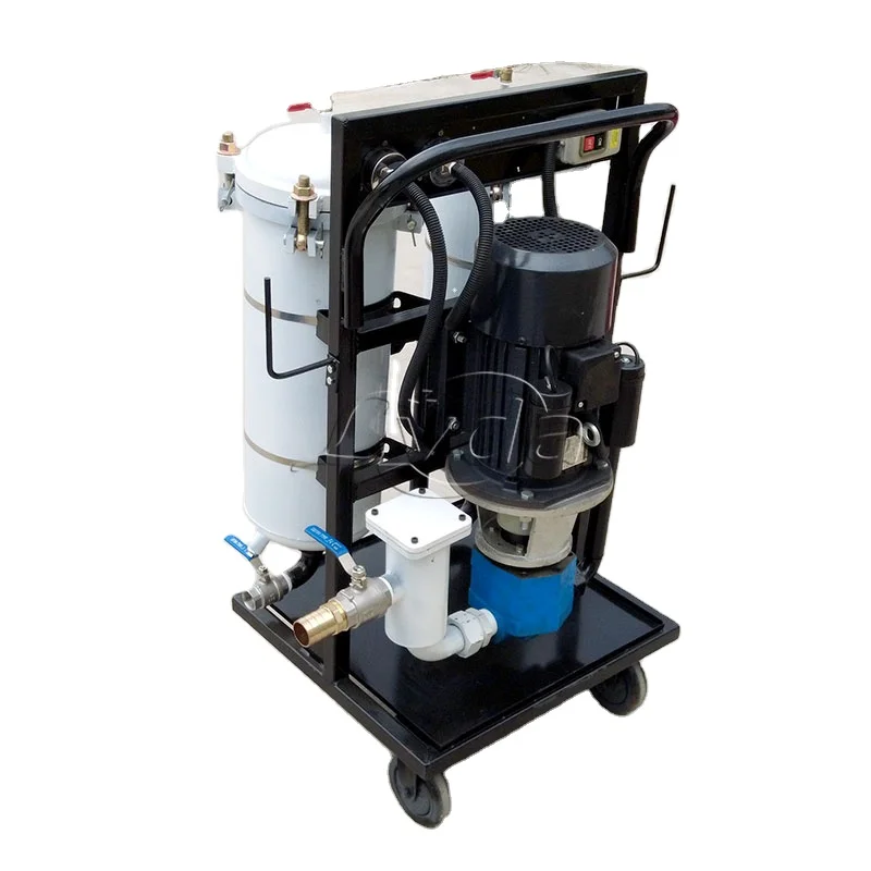 2 Stage Hydraulic Lubricating Oil/Hydraulic Oil Filtration Machine