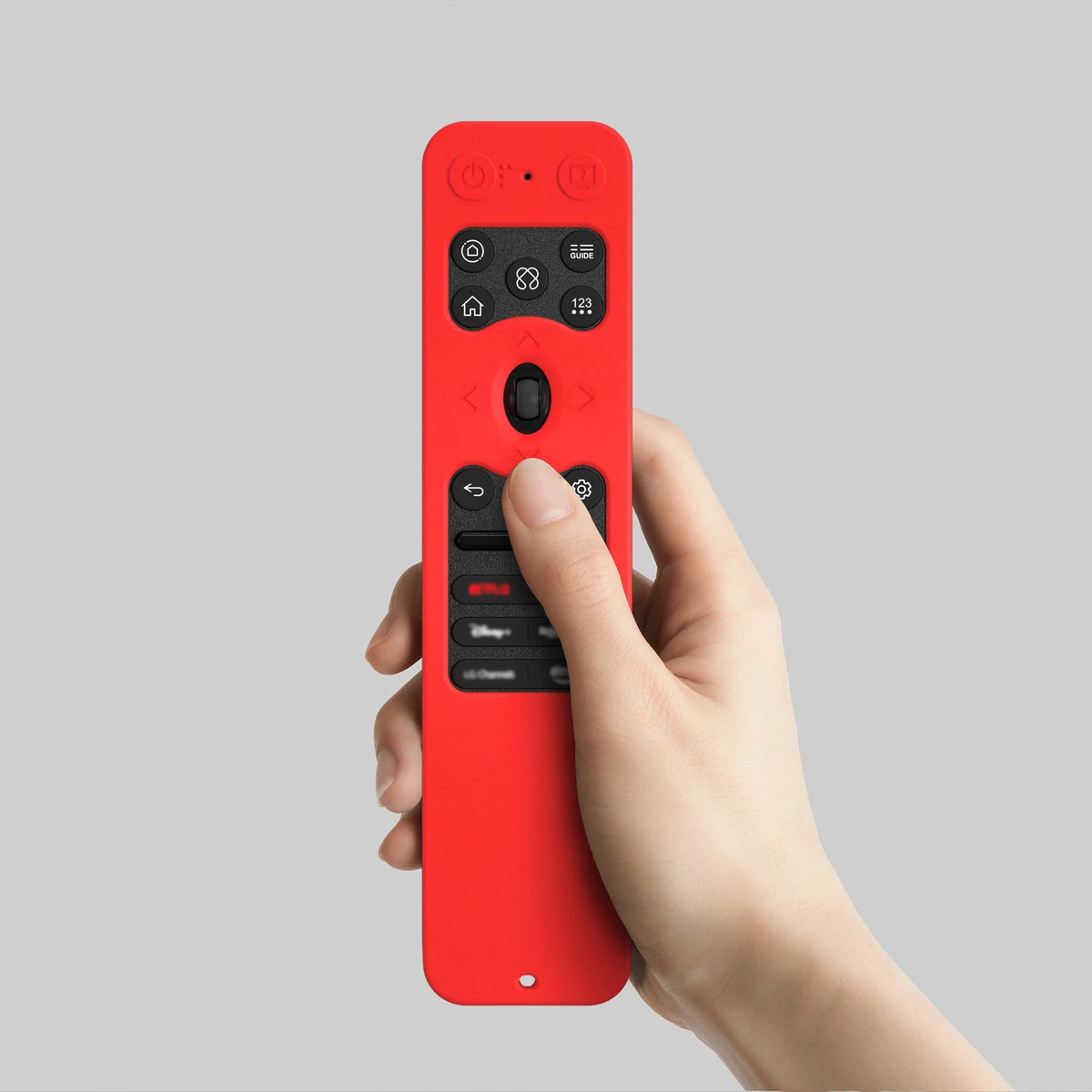 Compatible with LG MR25GA  4K Remote Control Protective Case, also fits LG OLED 2025 Smart TVs. All buttons remain exposed. - view 5