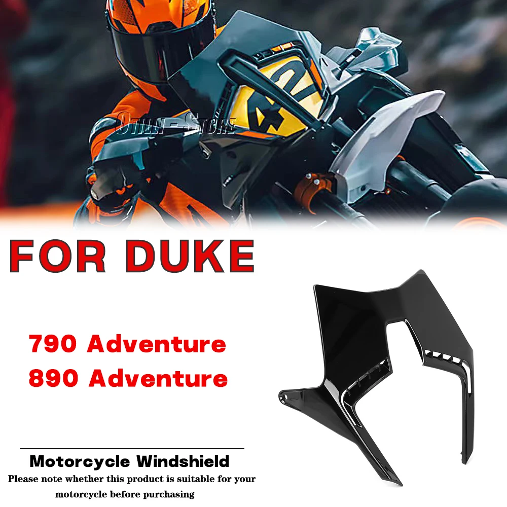 

For KTM 790 890 Adventure 2024 Motorcycle modification accessories Front Windscreen Windshield Viser VIsor Screen Deflector