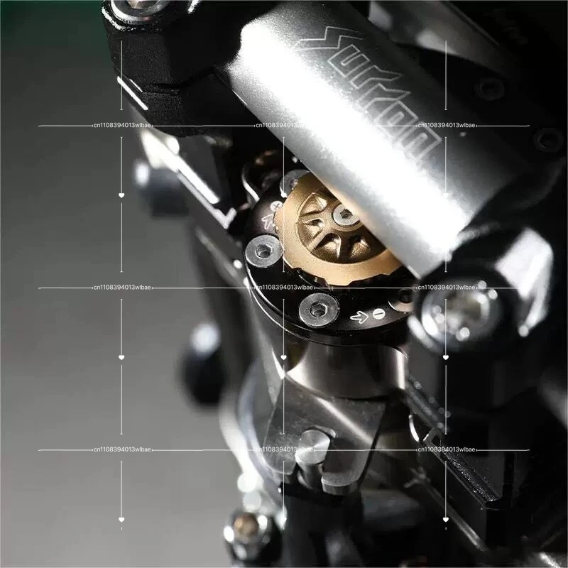 For Surron Ultra Bee Directional Damper KKE Titanium Steering Damper Stabilizer
