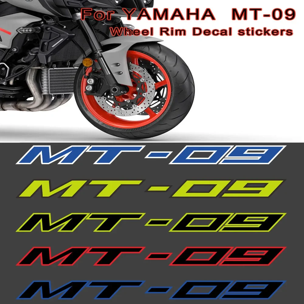 

For YAMAHA MT-09 MT09 MT 09 Motorcycle Sticker Decal Stripes Wheel Rim Tank Grips