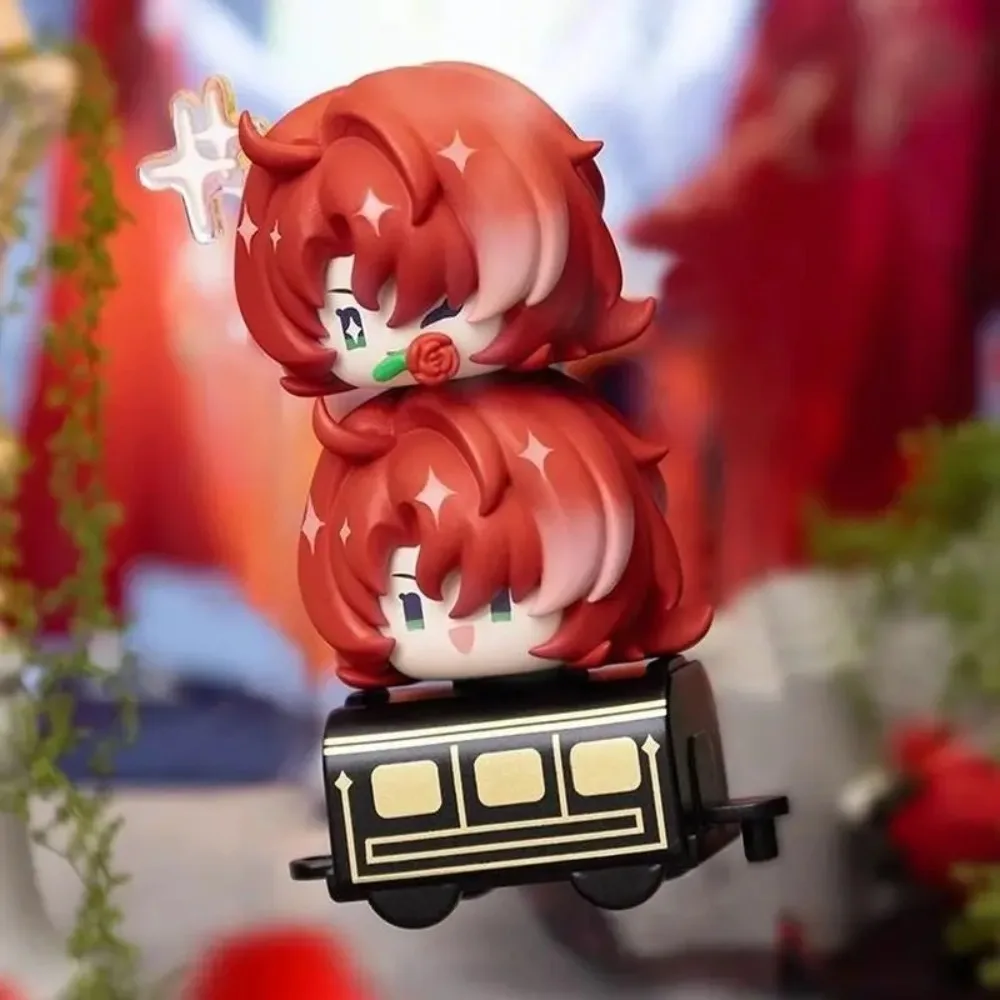 Honkai: Star Rail Fingertip Keycap Série miHoYo Caixa Cega Modelo Coleção de Desenhos Animados Decoração de Casa Presente Surpresa Em Estoque