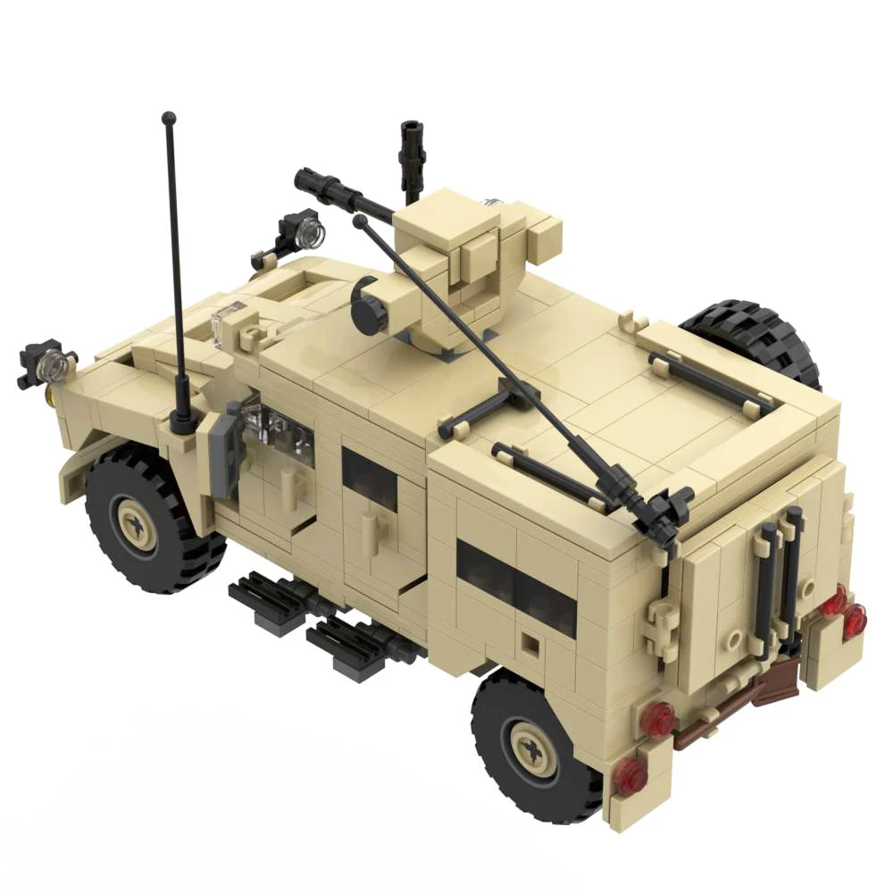 ألعاب كتلة عسكرية من oshkoss ، مجموعة طوب البناء ، مركبة الراب ، تان ، أسلحة Moden ، هدايا أعياد الميلاد وعيد الميلاد