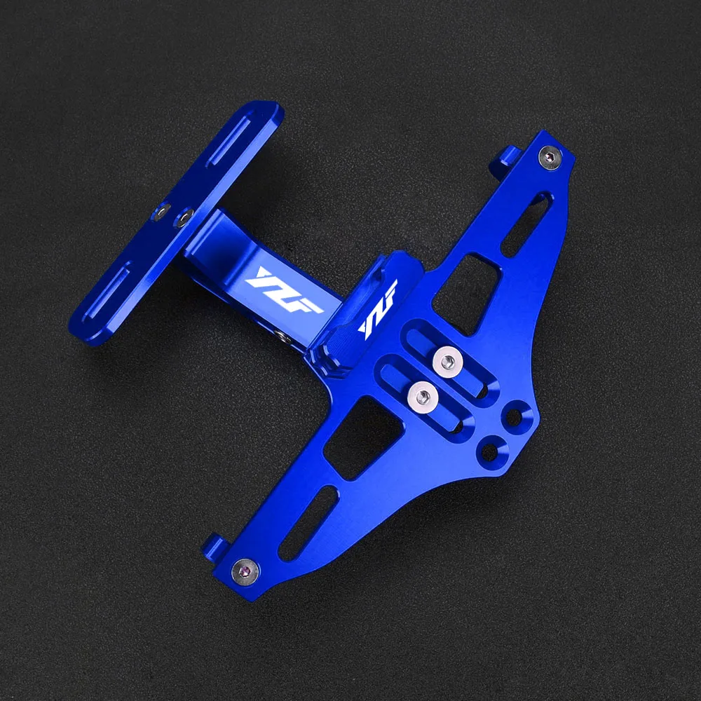 For Yamaha YZF R1 R3 R6 R7 R15 R25 FZ6 YZFR3 YZF-R1 YZFR7 Motocycle Fender Eliminator Adjustable License Plate Holder Bracket