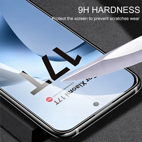 4 шт. защитное стекло для Xiaomi 17T Pro Xiaomi17TPro Xiaomi17T Mi17T Pro 5G, защитное стекло от царапин, защитное стекло для разблокировки экрана
