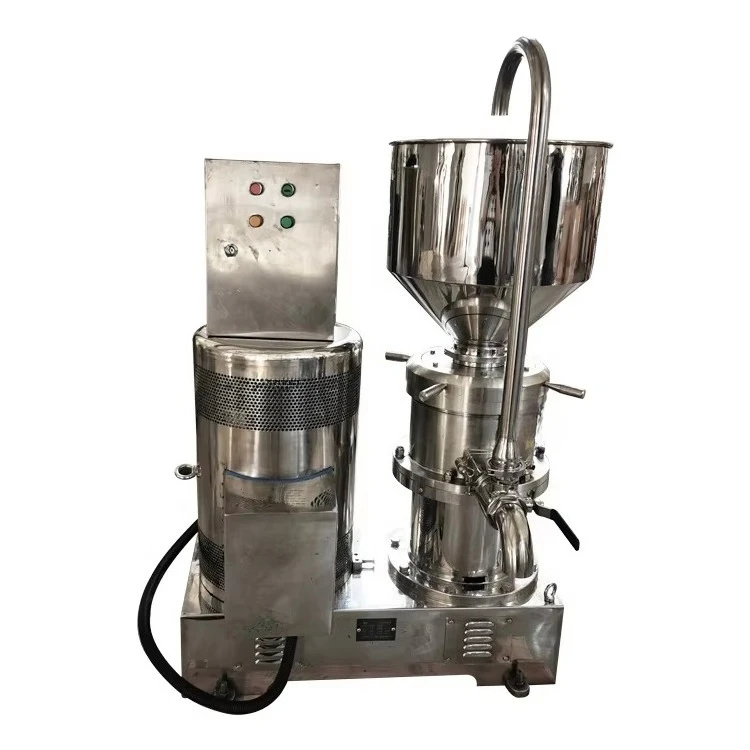 Bean Sesame Tahini Making Machine Manufacturer Colloid Mill Food Grade Cocoa Processing Machines
