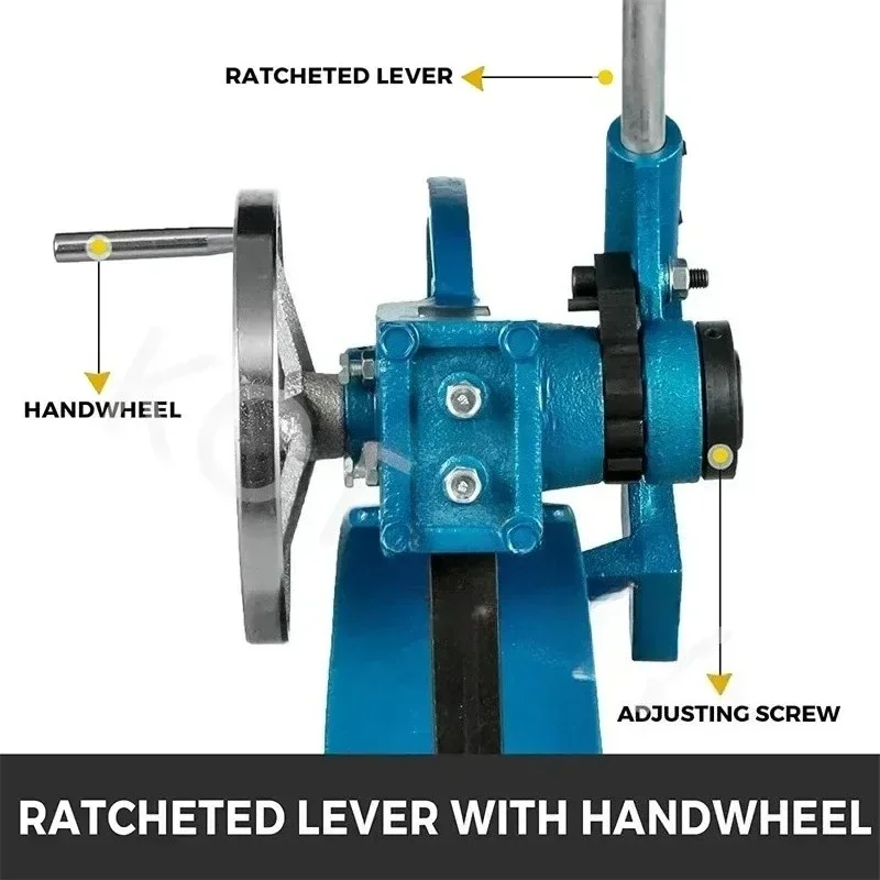 2 Ton Bench Manual Arbor Press: Small Table Press For Bearing Pressing, Riveting, And Punching Holes - Versatile Hand