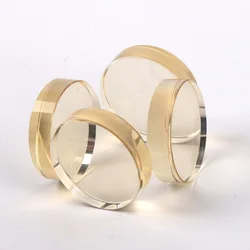 0.75 Degrees Microcrystalline Lens Optical Lens Quartz Material Glass Optical Instrument Wedge Mirror Prism D20X3.5