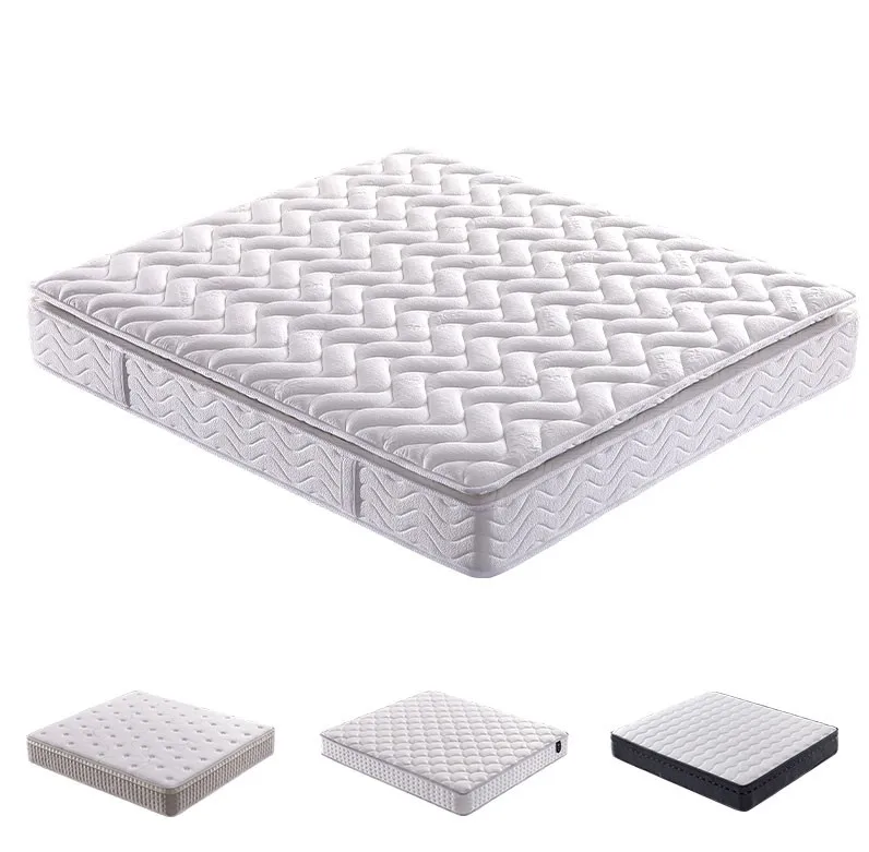 High Quality Density Foam, Affordable, Gel Memory Sponge Individual Bag Spring Roll Up Hotel Mattress (Boxed)