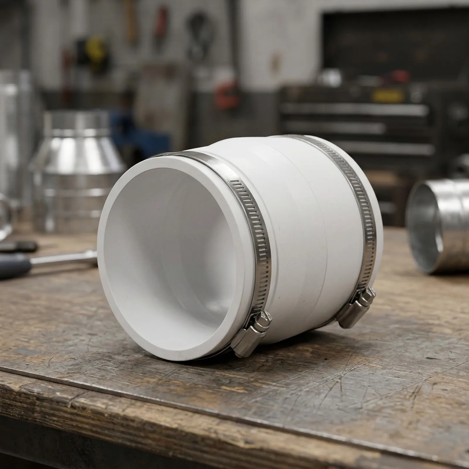 Flexible Duct Reducer Coupler for Reliable Air Handling in Fresh Air Fan and Hydroponics Ventilation System Builds