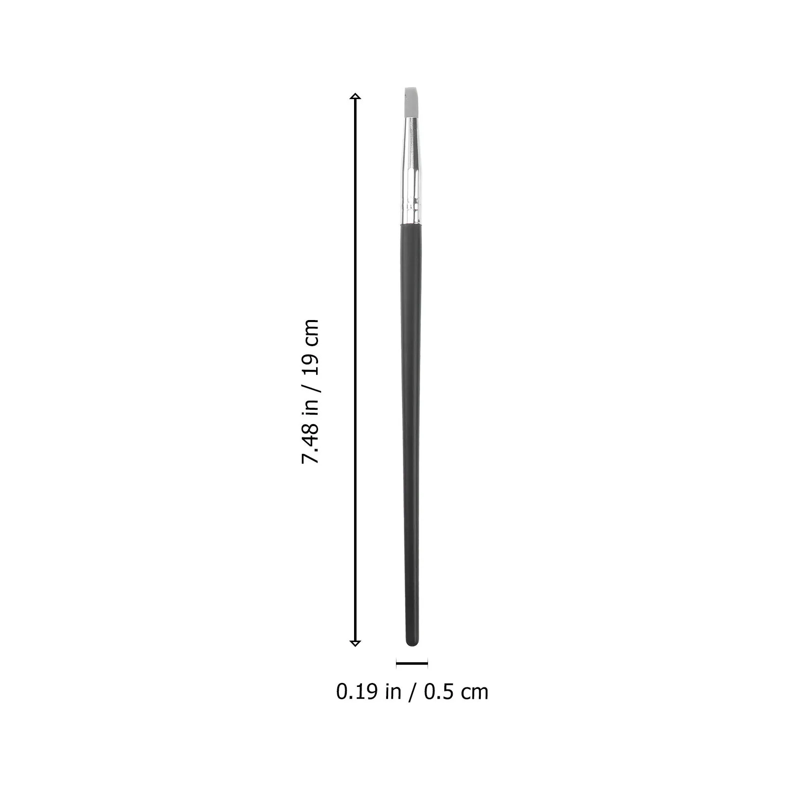 5Pcs Silicone Clay Nail Art Tools Lightweight Plastic Nylon Painting Shaping Sculpture Craft Brushes Precise Control Modelling