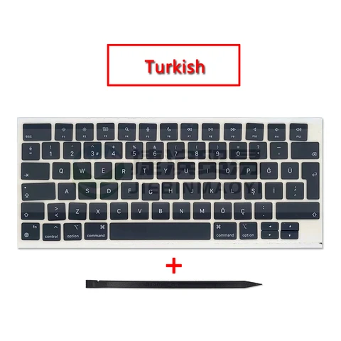 Новый ноутбук M2 2022 года, клавиши A2681, колпачки клавиш для MacBook Air Retina M2 13,6 дюйма, A2681, полный ремонт клавиатуры клавиша macbook купить - №5
