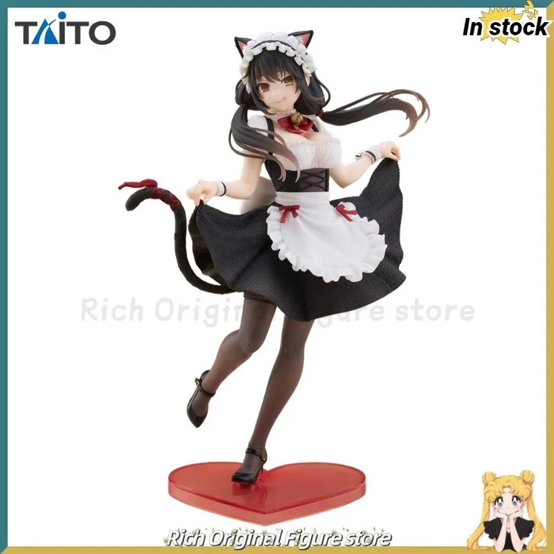 

【In Stock】Original TAiTO Coreful Figure DATE ALIVE IV Kurumi Tokisaki ~ Cat-ear Maid Style ~ Anime Figure Model