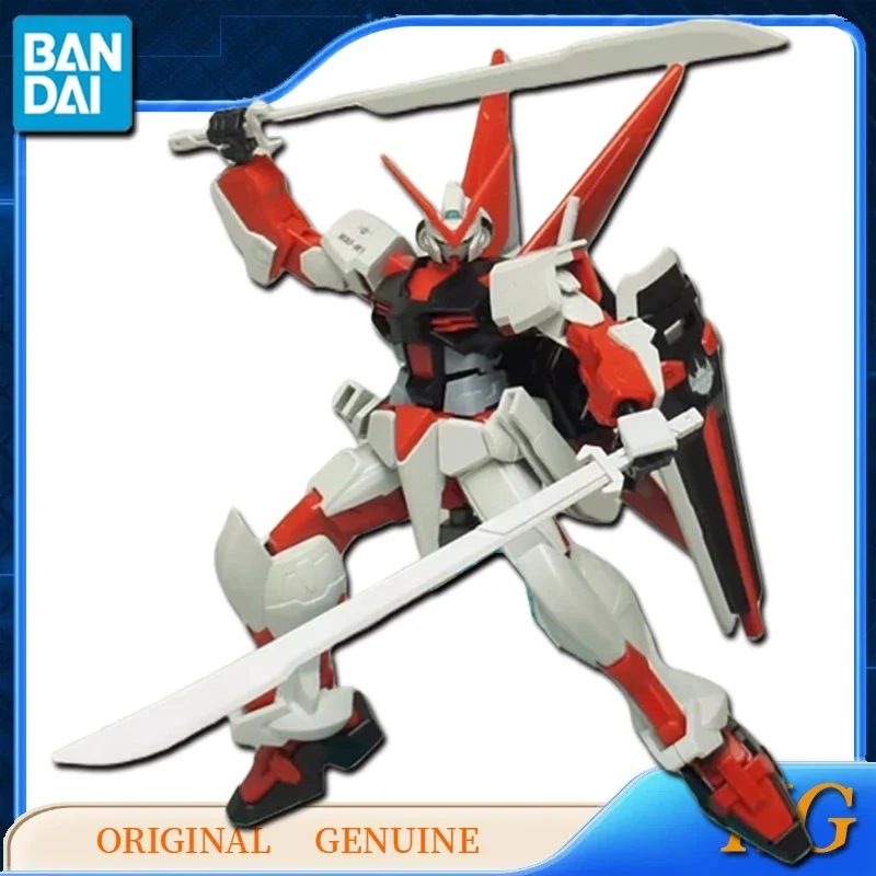 Bandai-figuras de acción de Anime para niños y niñas, juguetes originales de HG GUNDAM M1 ASTRAY MBF-M1, adornos de modelos coleccionables