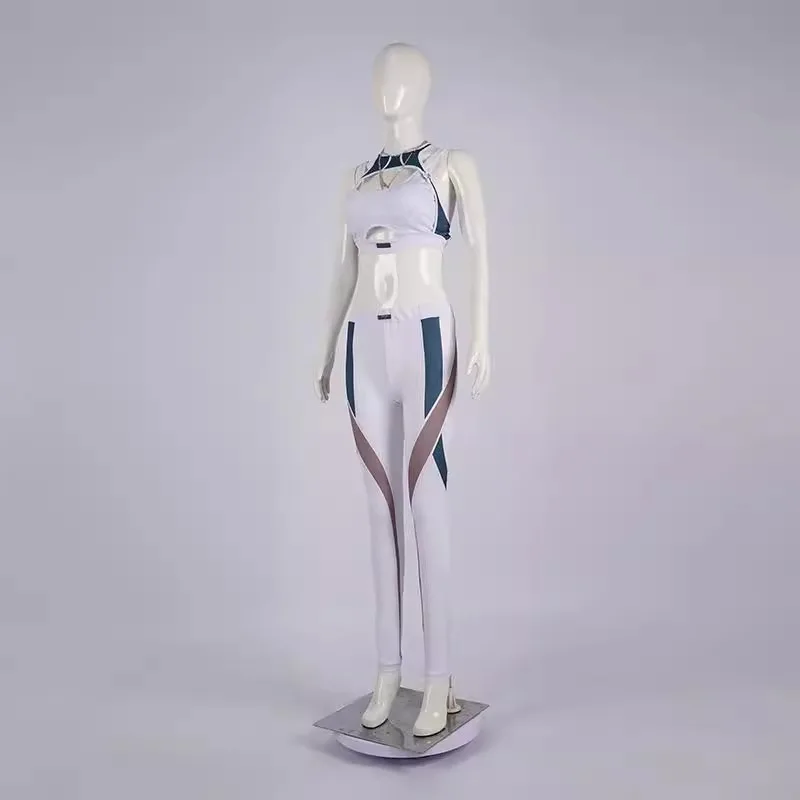 

2026 New Yoga Clothes Naraka: Bladepoint Shayol Wei Cosplay Costume Uniform Headset Accessories Suit Halloween Roleplay Outfits