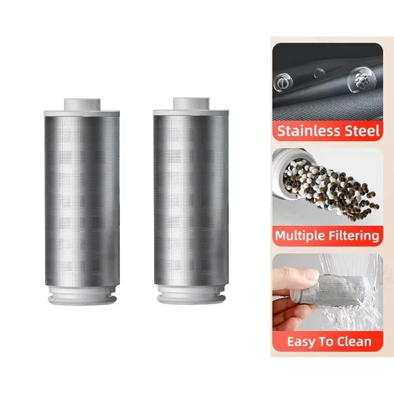 AC39-For Water Heater Filter 2Pcs Filter Elements Bathroom Front Prefilter Detachable Cartridge