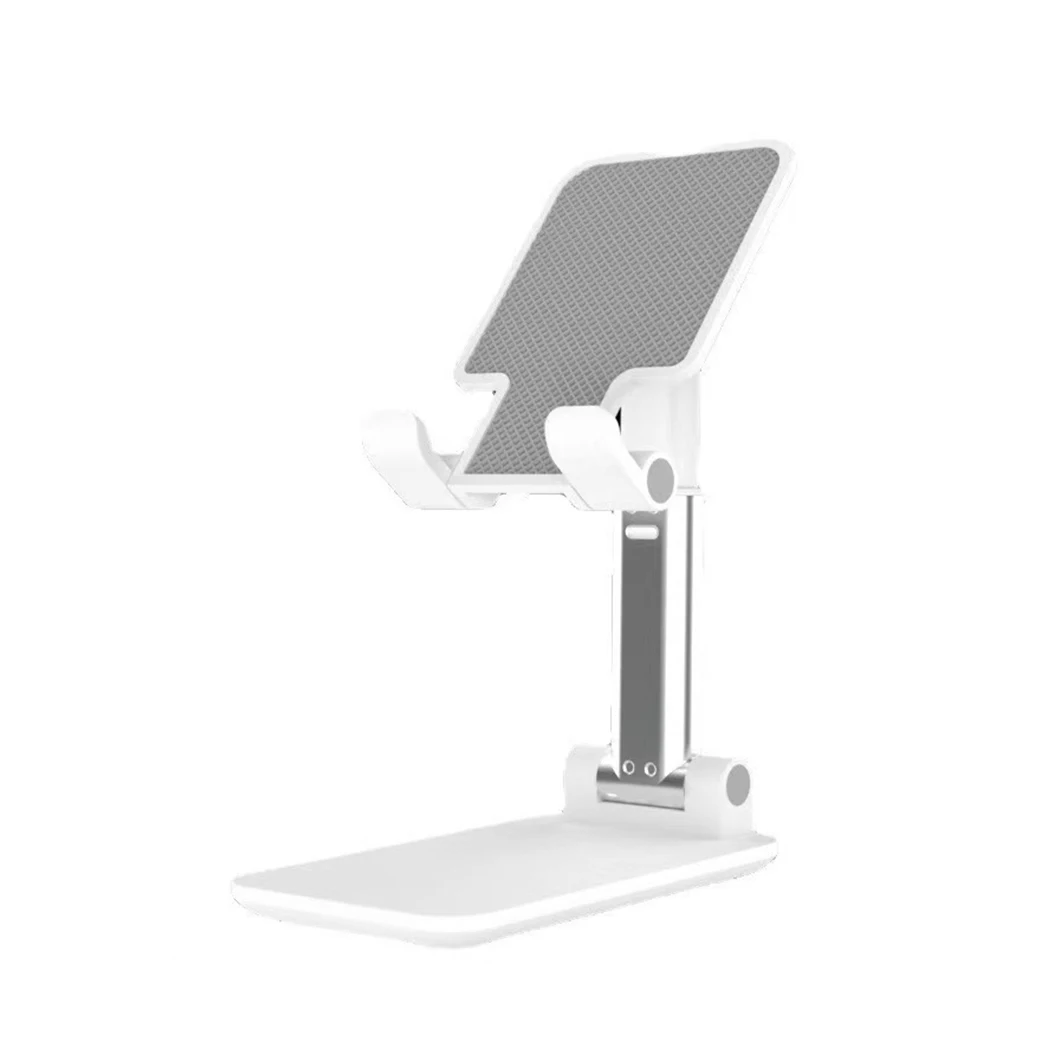 Desktop phone holder, extendable and foldable, portable stand, portable and multifunctional lazy phone holder