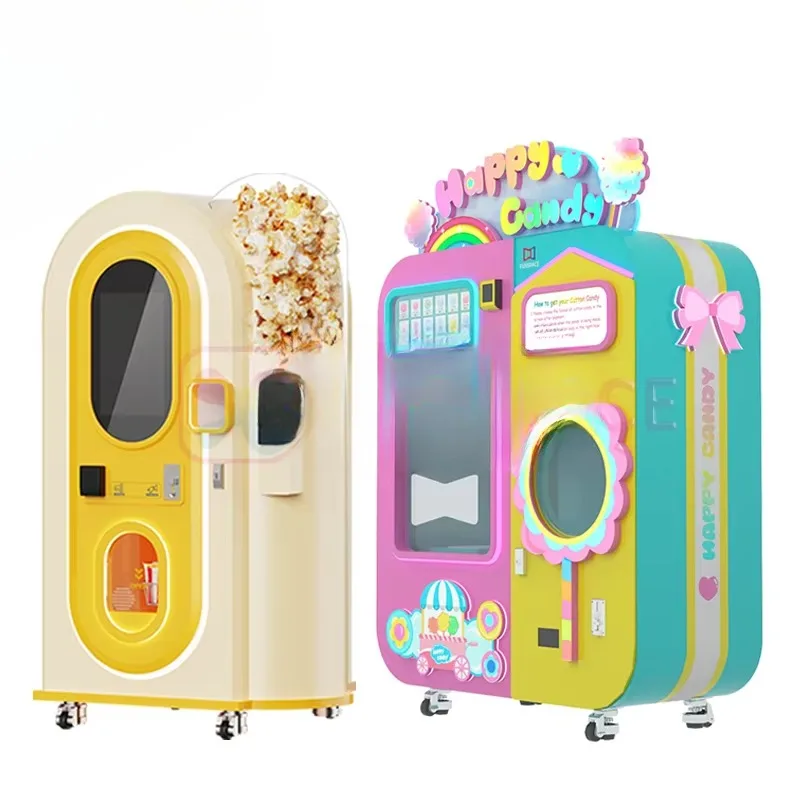 Wholesale Custom Food Vending Machine Automatic Marshmallow Popcorn Ice Cream Vending Machine