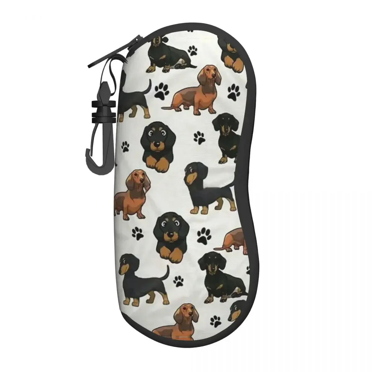 Dachshund Dog Cartoons Cute Glasses Case Fashion Sunglasses Protector Ins Eyeglasses Box