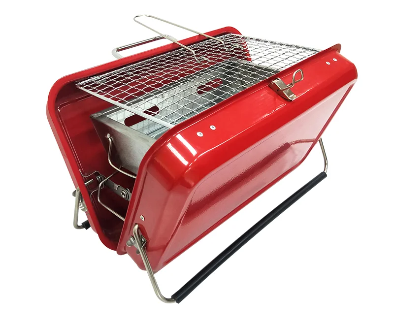 Factory Directly Portable Folding Outdoor Camping Stainless Steel Charcoal BBQ Grills