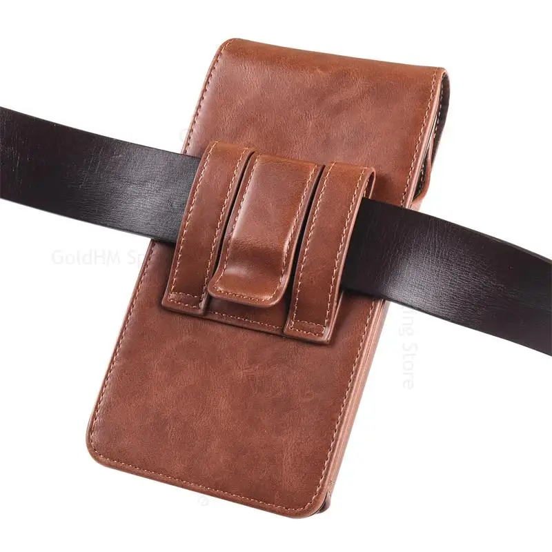 For Samsung A24 A54 A34 Magnetic Flip Leather Phone Case For Galaxy A14 A23 A73 A53 A33 A22 5G Belt Clip Holster Pouch Waist Bag