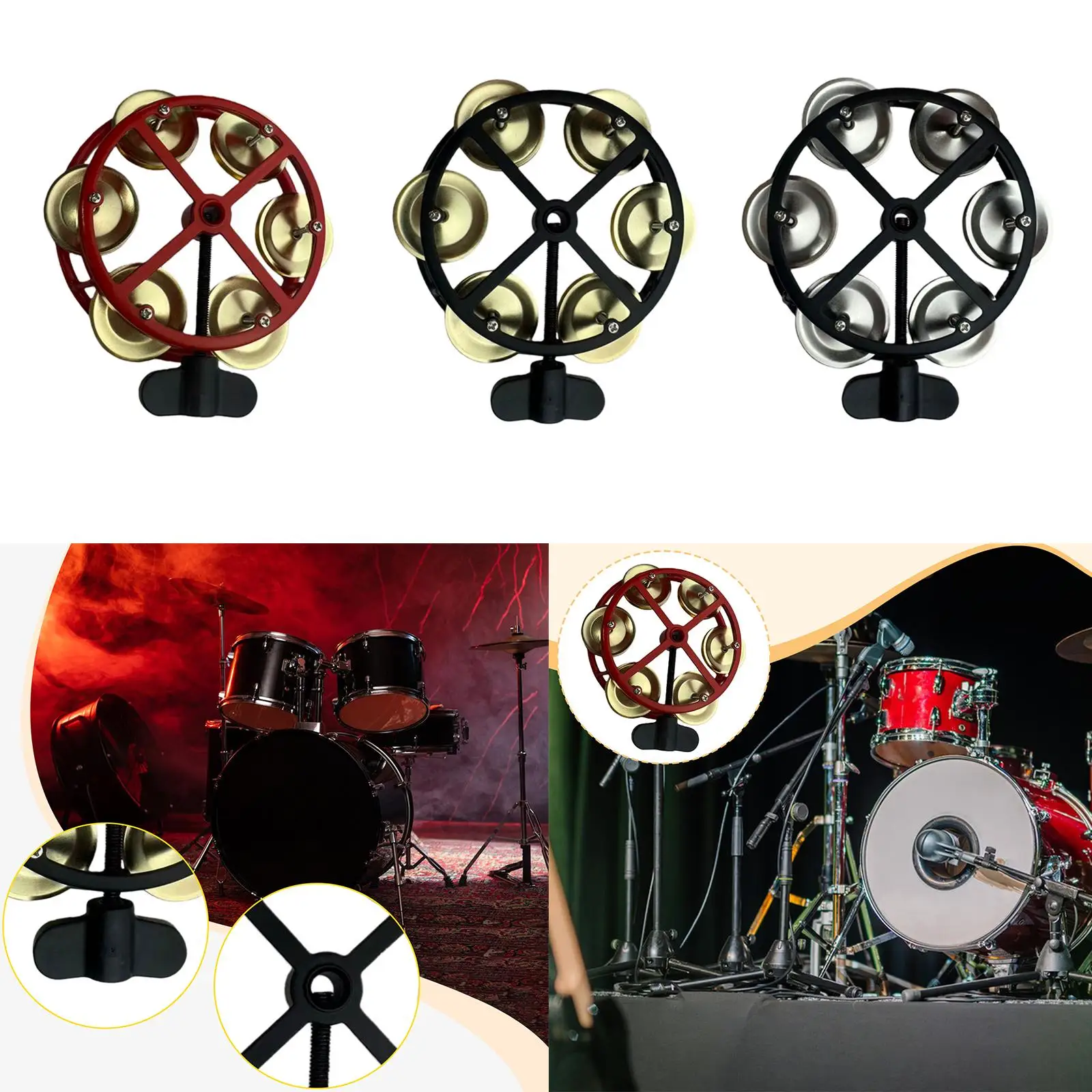 قابل للتركيب مرحبا قبعة الدف لمجموعة طبلة الجاز المدمجة مع صف الأناشيد الموسيقى إيقاع أجزاء جرس لفرقة الحفل مريح