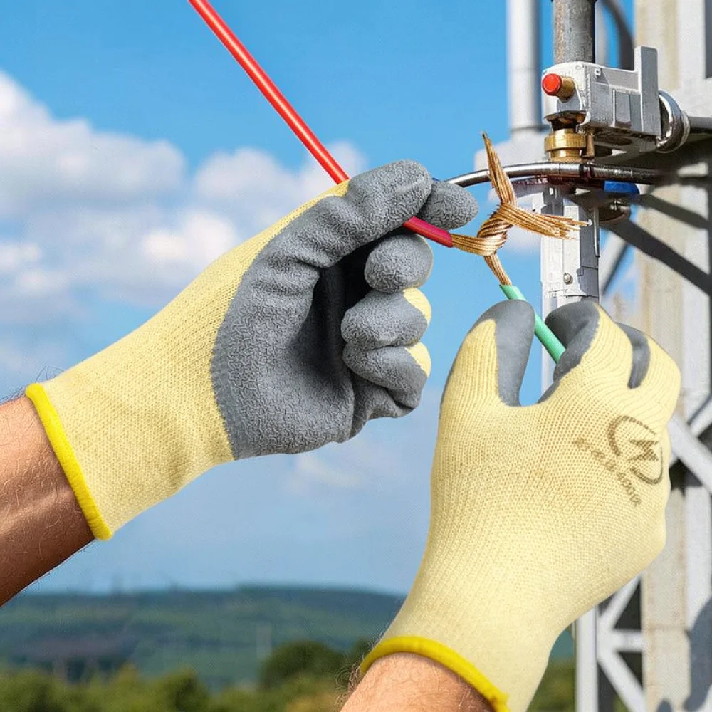 Electrical Work Insulation Gloves For For Jinbuan Rubber 400V Safety Protection Flexible Thin Gear Hands Protective Supplies