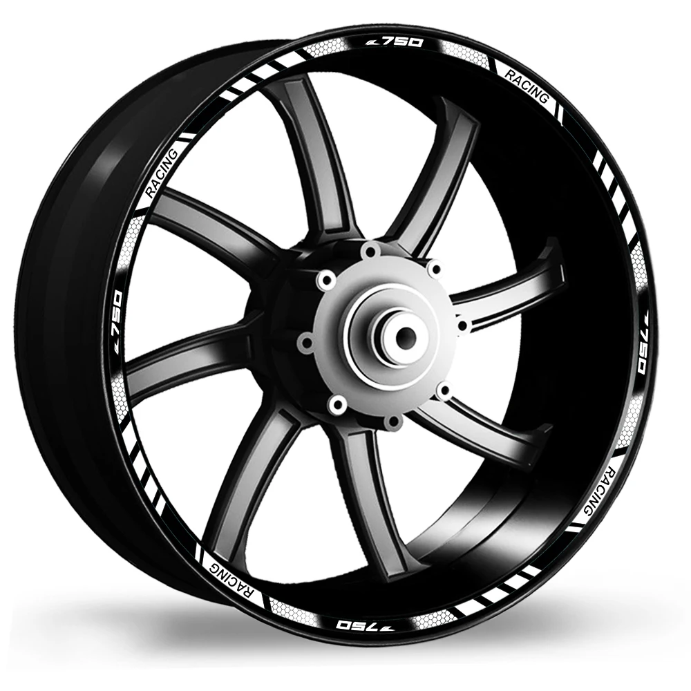 For Z750 z750 z 750 Z 750 Motorcycle Wheel Sticker Rim Stripe Decal Waterproof Tape Reflective Accessories