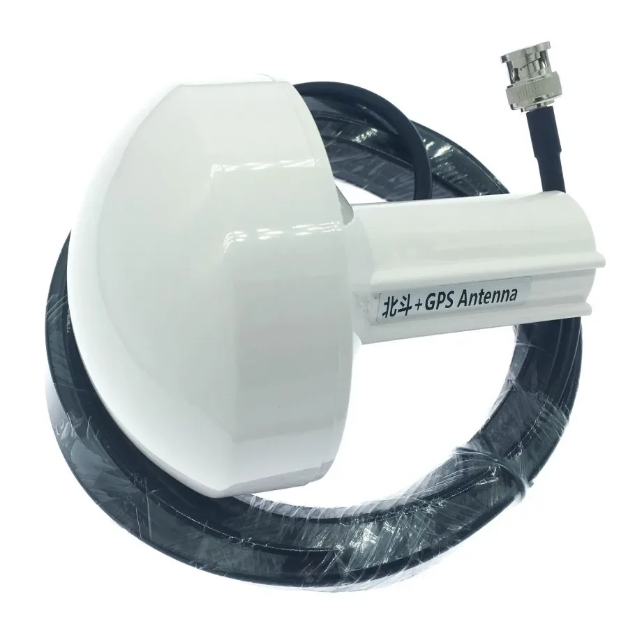 Mushroom head GPS timing antenna chart machine 30DBI BNC interface RG58 3m cable for Marine AIS Satellite Navigation Instrument