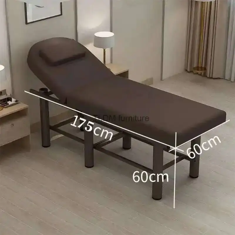 Lash Wooden Massage Bed Spa Speciality Tattoo Knead Massage Bed Beauty Portable Lettino Estetista Commercial Furniture RR50MB