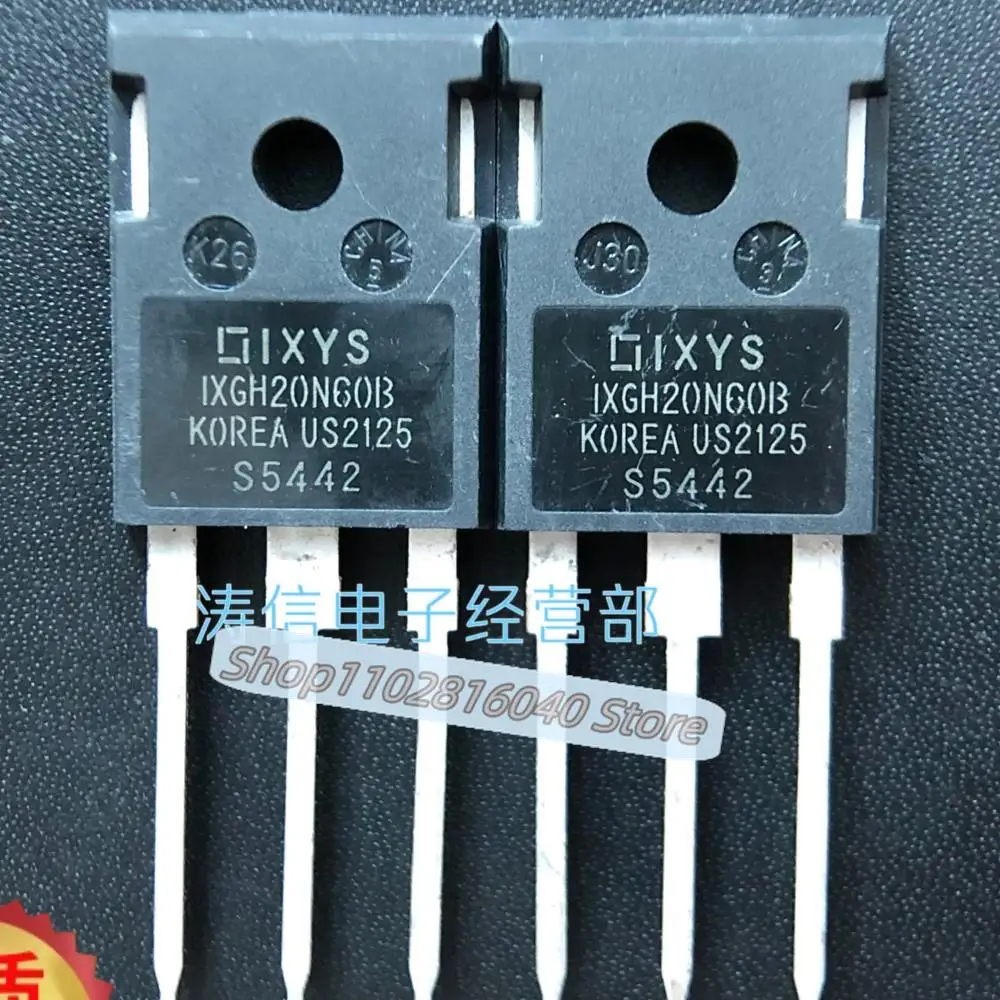 

10 шт./лот IXGH20N60B IGBT TO-247 600V 40A лучшее качество импортный оригинальный