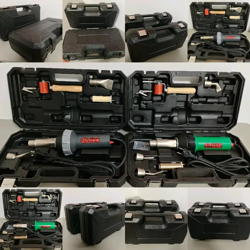 HandHeld Welder for  Roofing for Welding Hot Melt Plastic Geomembrane PVC HDPE Machine Kit with Temperature Digital Display