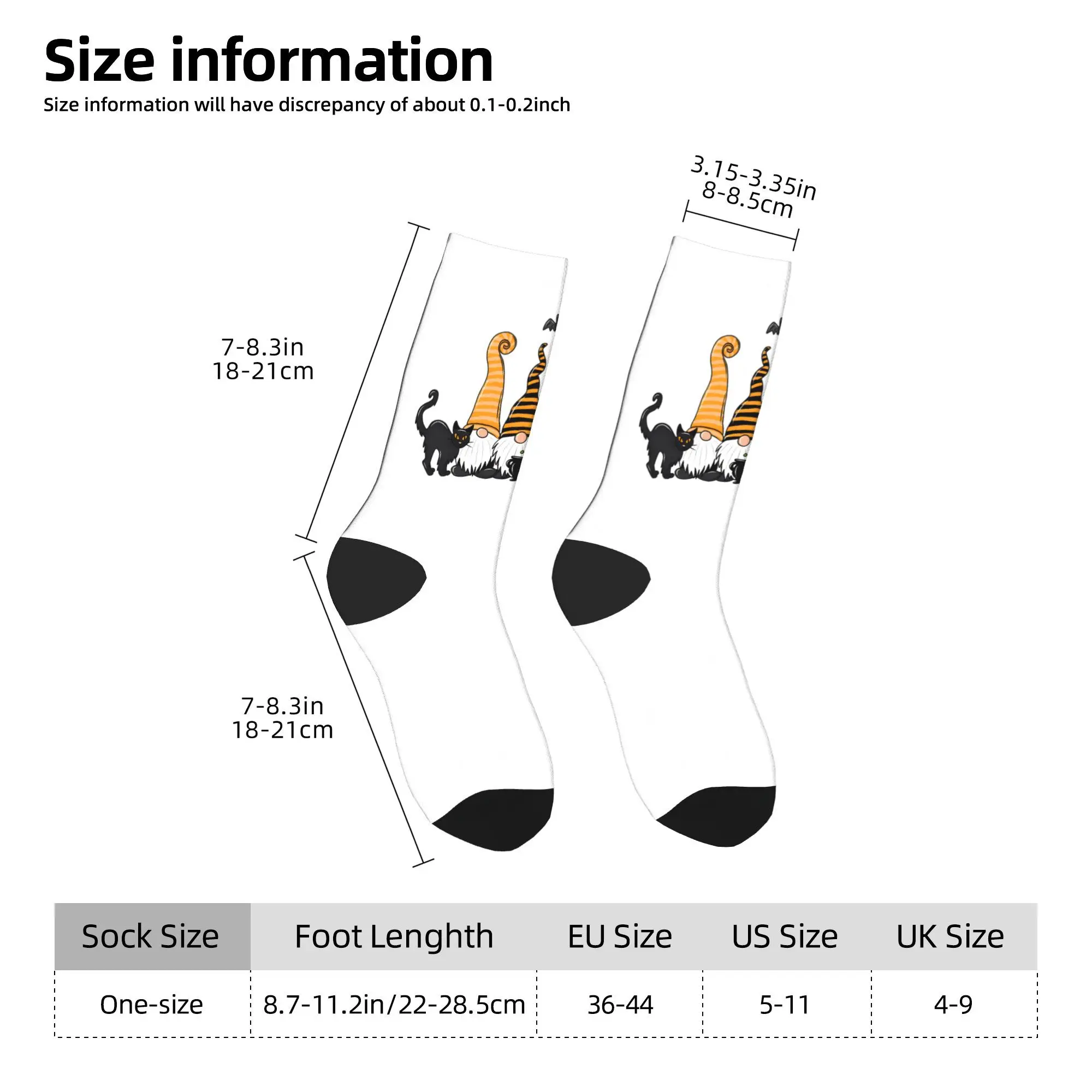 Мужские носки унисекс, чулки на Хэллоуин, нескользящие средние мягкие носки, зимние модные носки для скейтборда с графикой