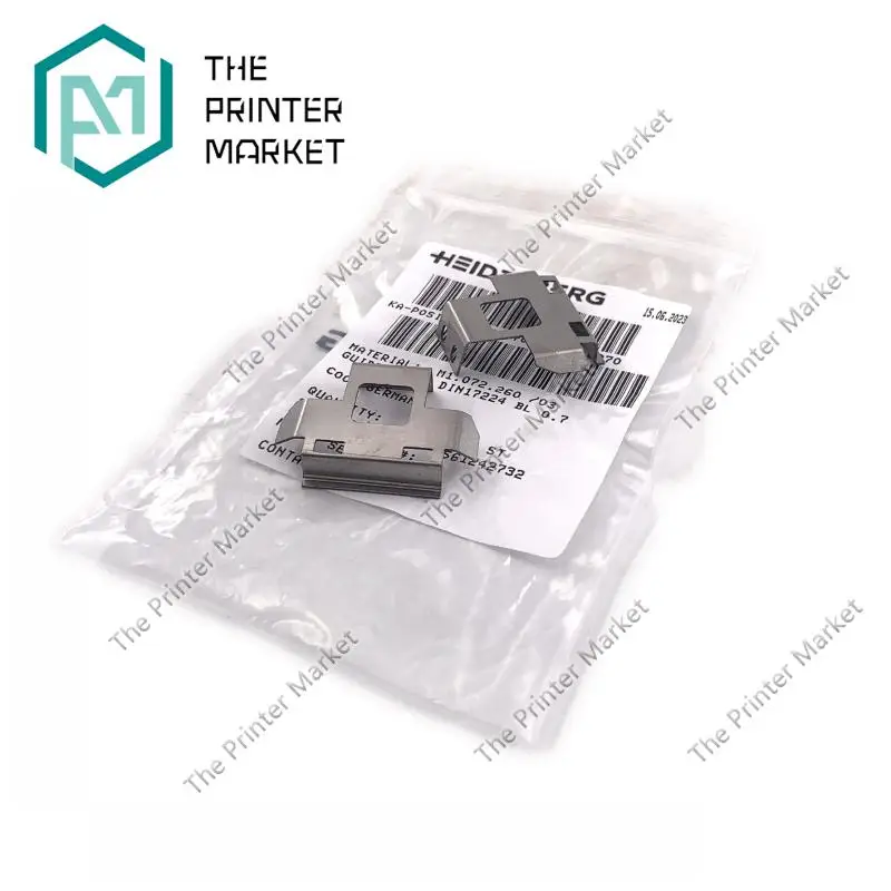 

5pcs M1.072.260 Guide Plate DIN17224 BI 0.7 For Heidelberg SM74 PM74 Bearing Housing DS OS Pull Lay Adjustment DS OS Parts